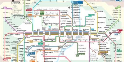 慕尼黑s1是火车的地图