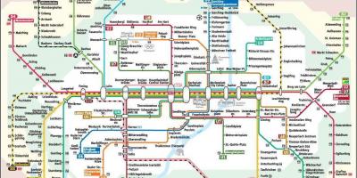 慕尼黑地铁图