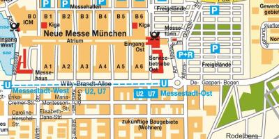 慕尼黑奥火车站地图