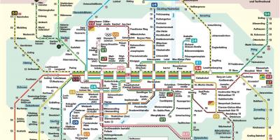 慕尼黑火车站地图